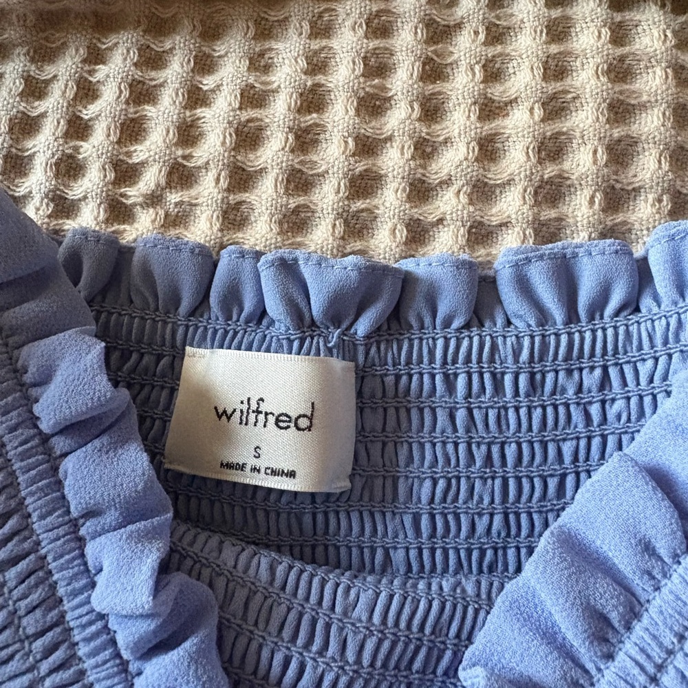 Aritzia Blue Mini Dress - Picture 2 of 2